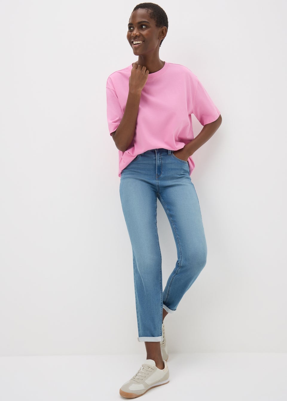Lightwash Relaxed Skinny Jeans