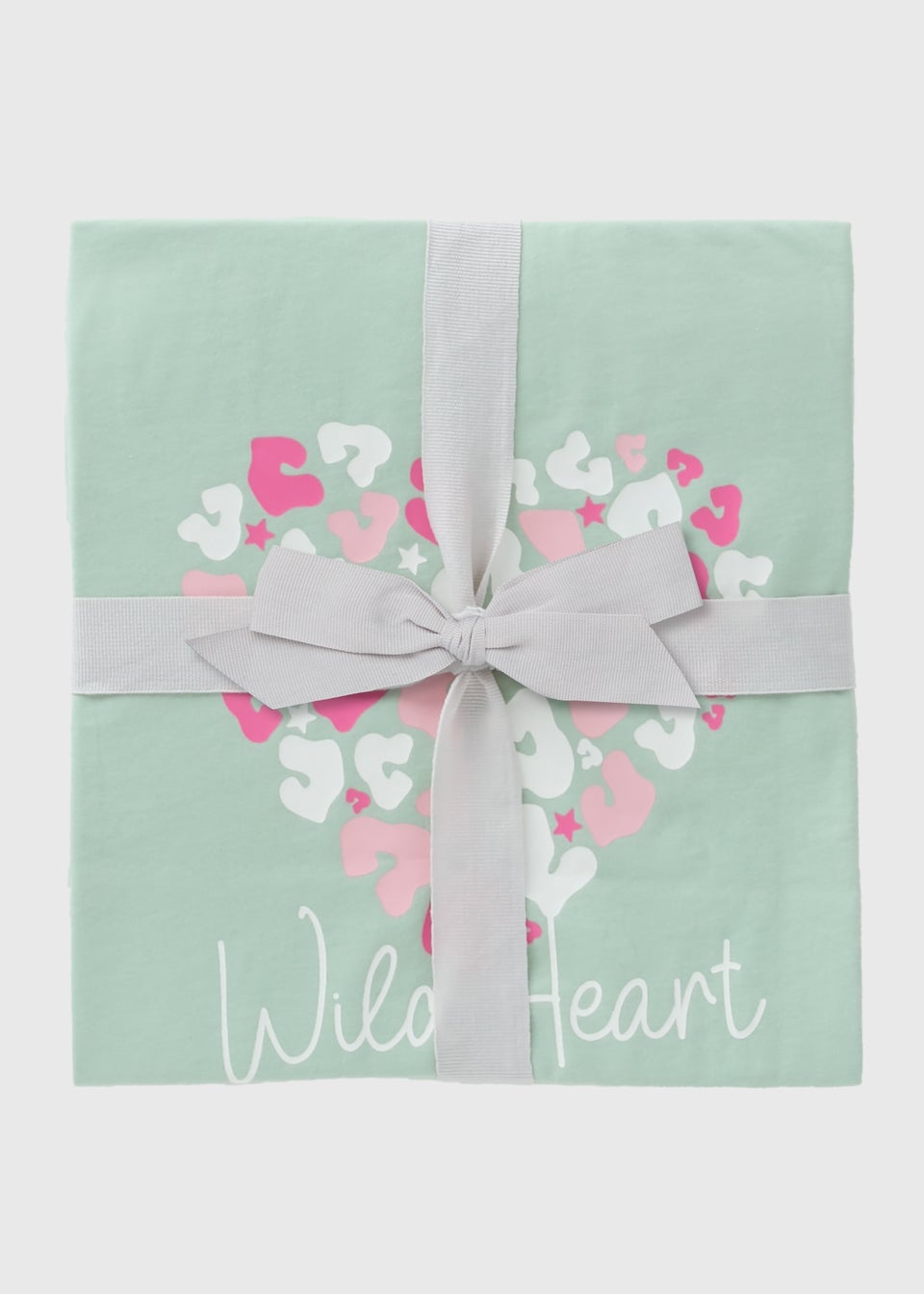 Sage Green Wild Heart Pyjama Set