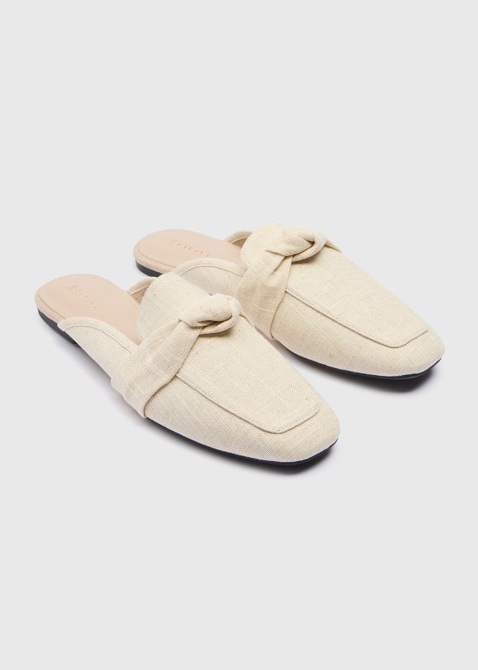 Cream Mule Loafer