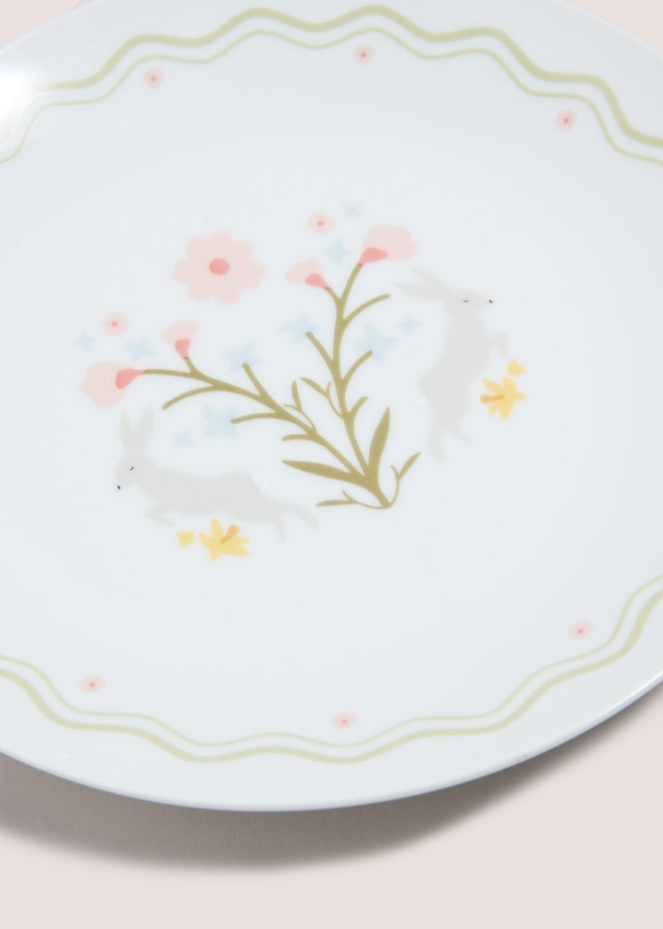 Folk Rabbit Side Plate