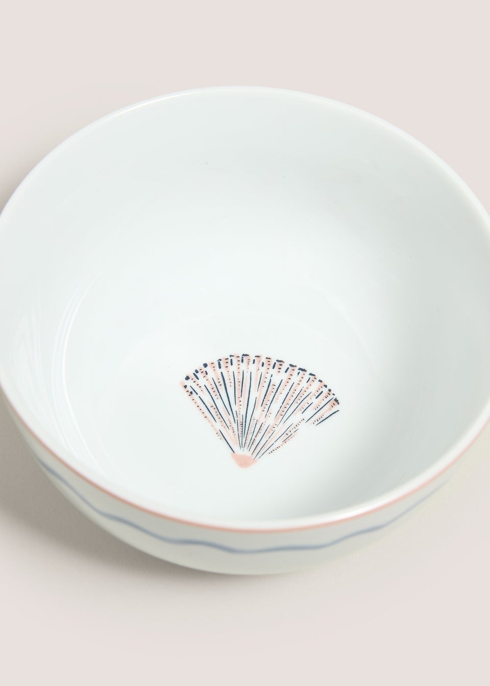 White Shell Bowl