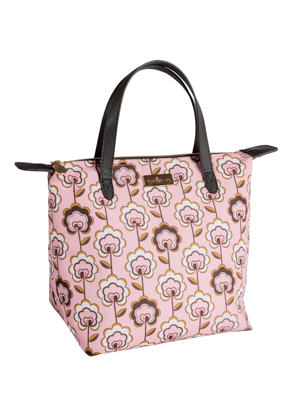 Beau & Elliot Pink Boho Luxury Lunch Bag