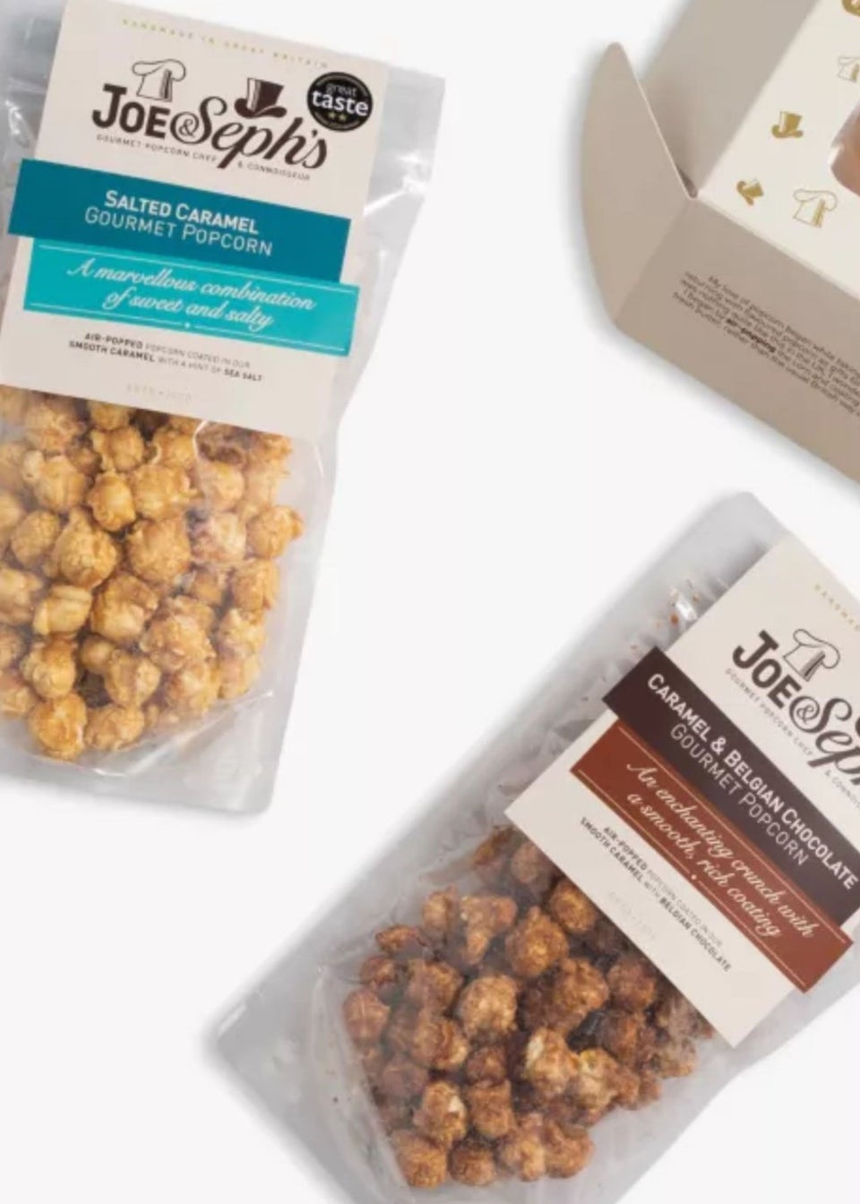 Joe & Seph's White Gourmet Popcorn Selection Box