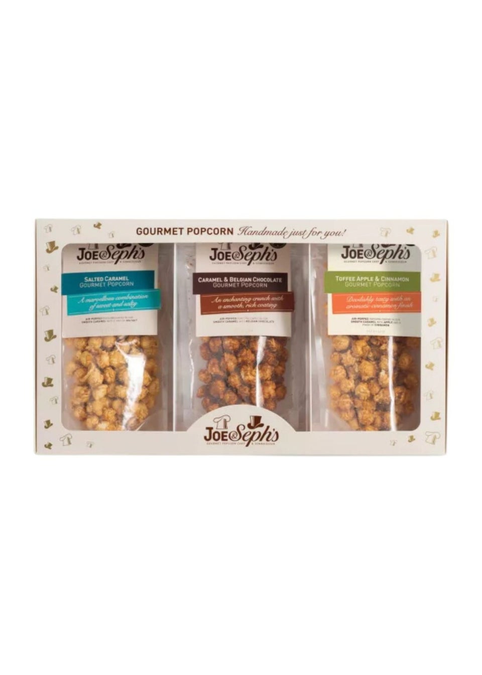 Joe & Seph's White Gourmet Popcorn Selection Box