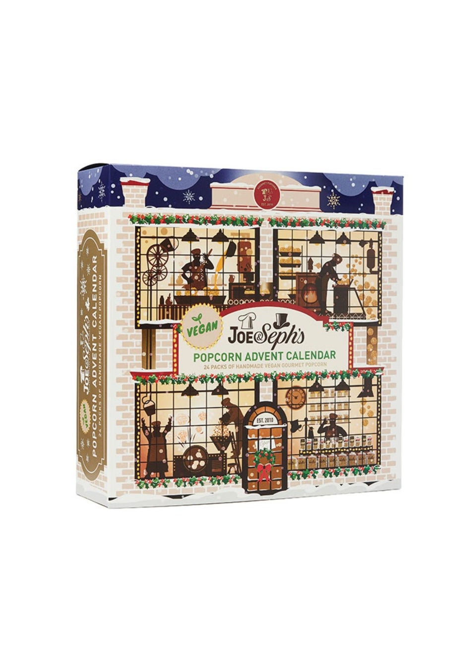Joe & Seph's White Vegan Popcorn Advent Calendar