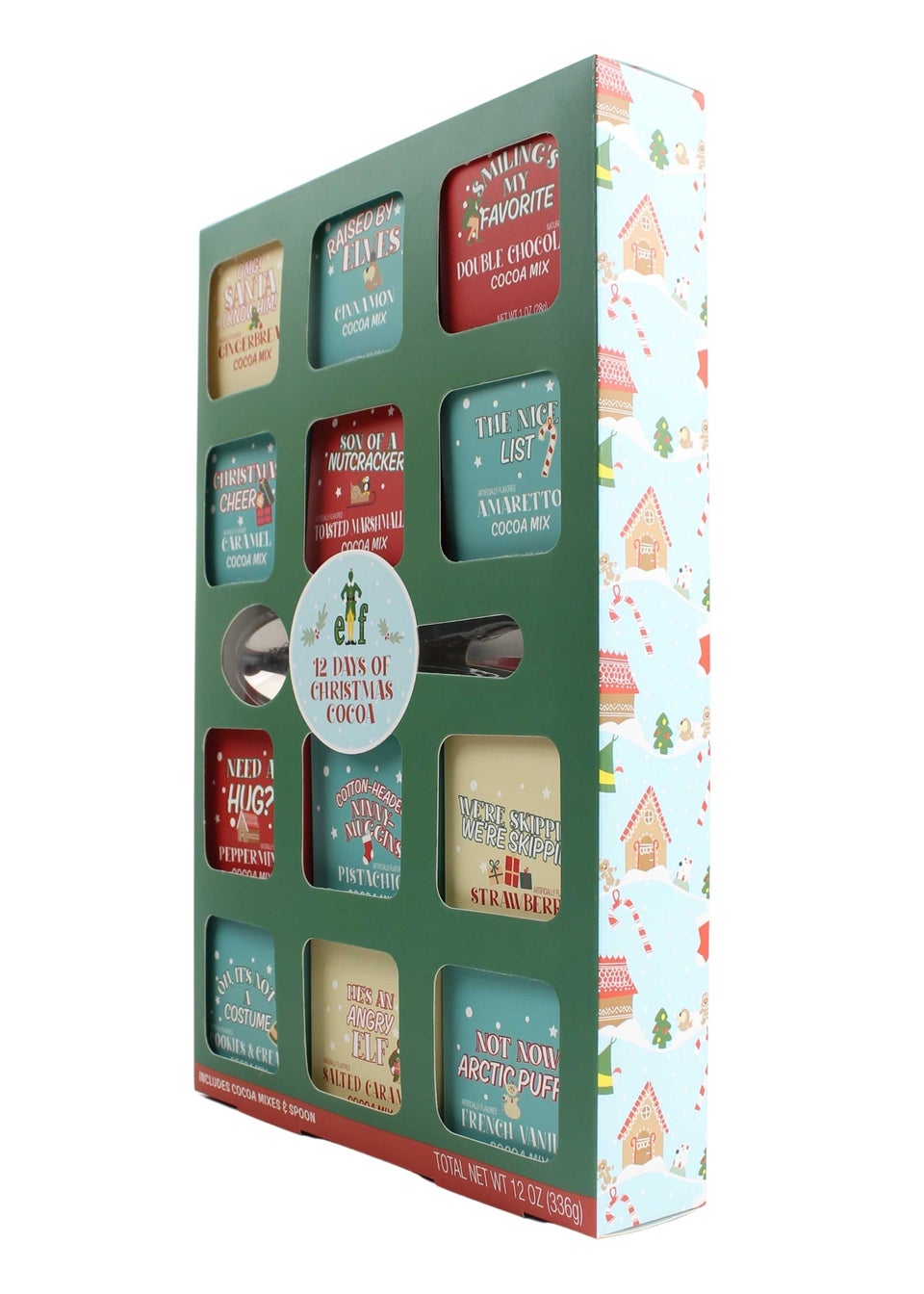 Elf Green 12 Days Of Cocoa Calendar