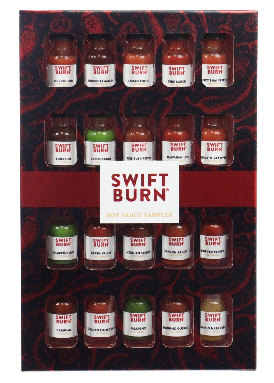 Modern Gourmet Red Swift Burn Hot Sauce Set 20 Pack
