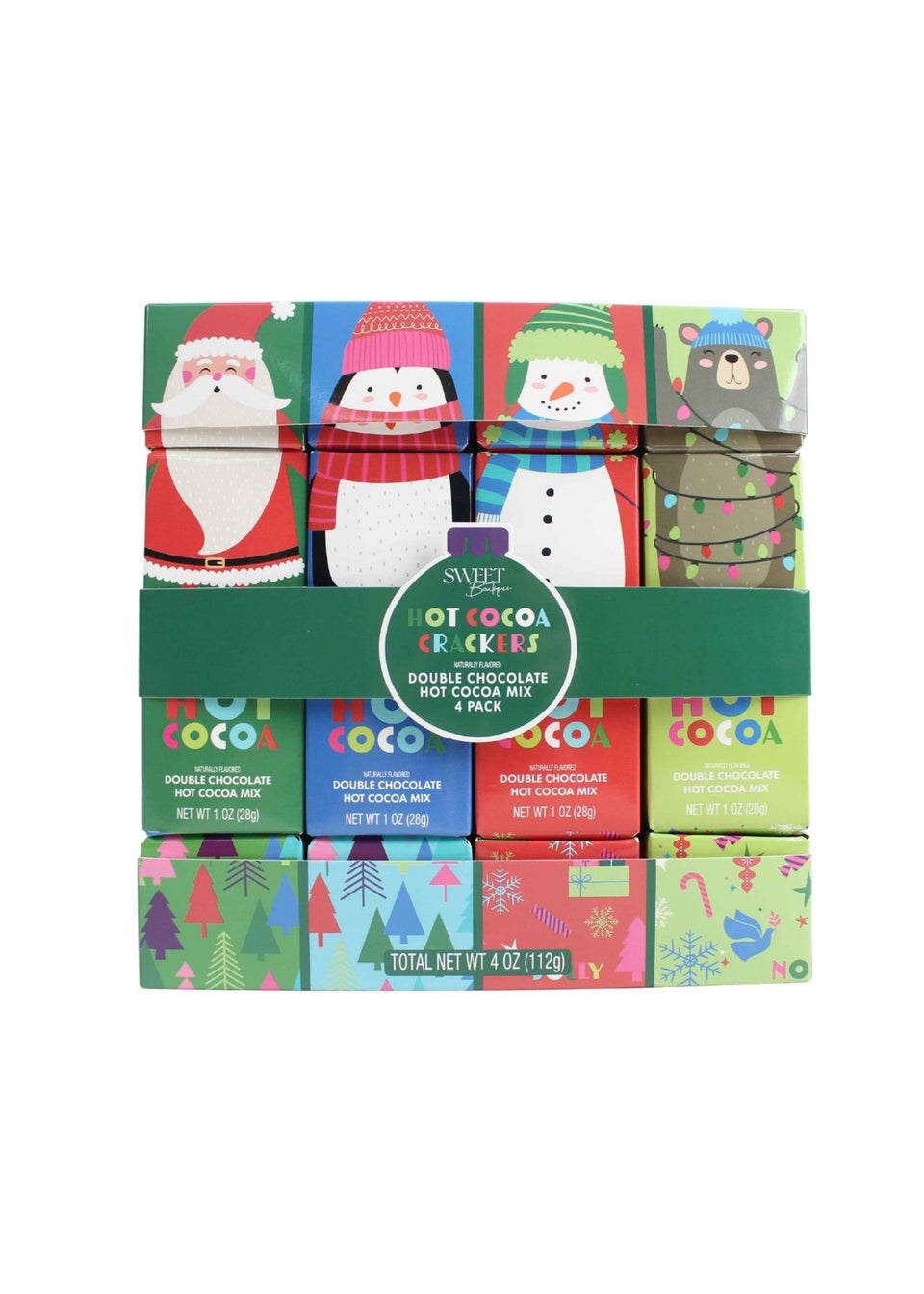 Modern Gourmet Holiday Hot Cocoa Crackers 4 Pack