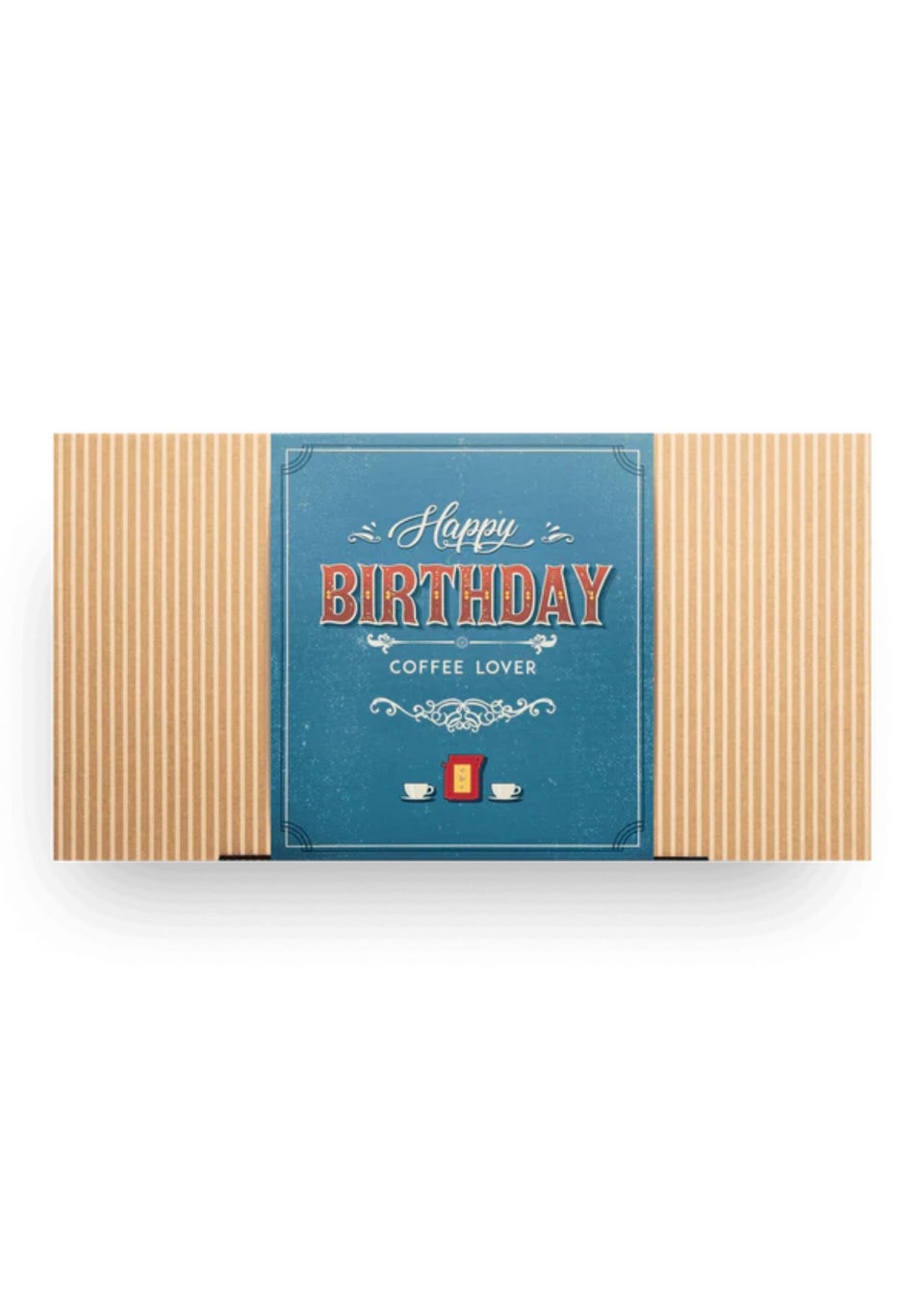 The Brew Company Blue Birthday Coffee Lover Gift Box 14 Pack