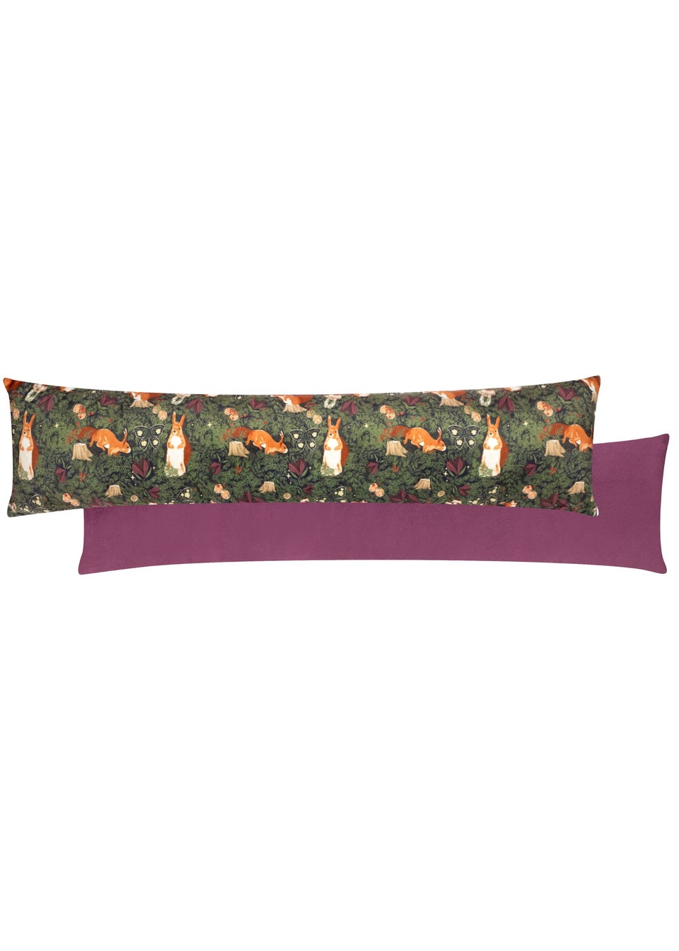 furn. Pineberry Forest Velvet Draught Excluder