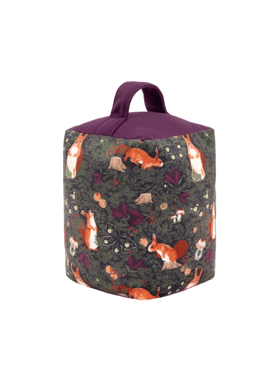 furn. Pineberry Forest Velvet Door Stop