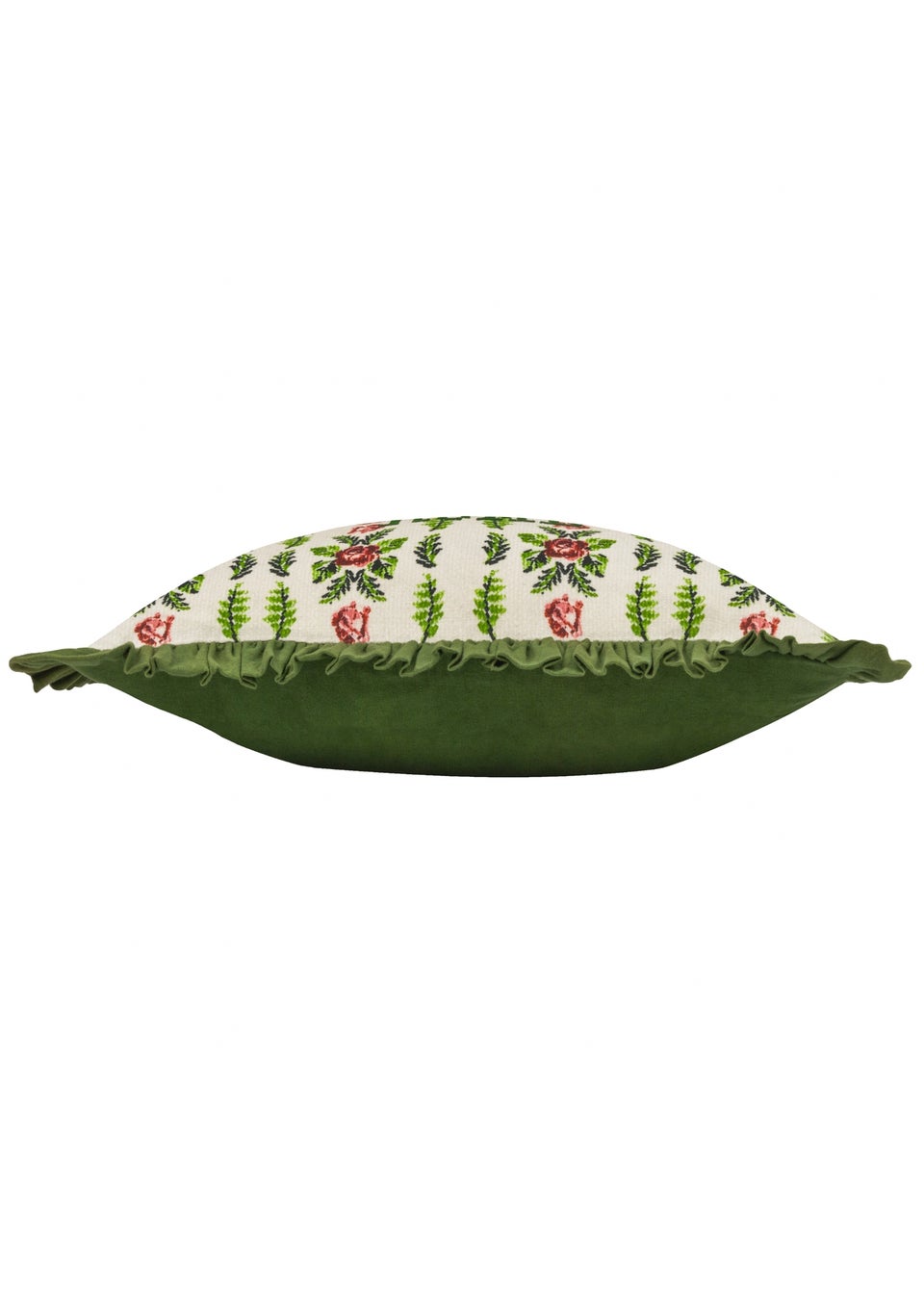 furn. Feeoni Home Sweet Home Embroidered Cotton Filled Cushion (30cm x 50cm)