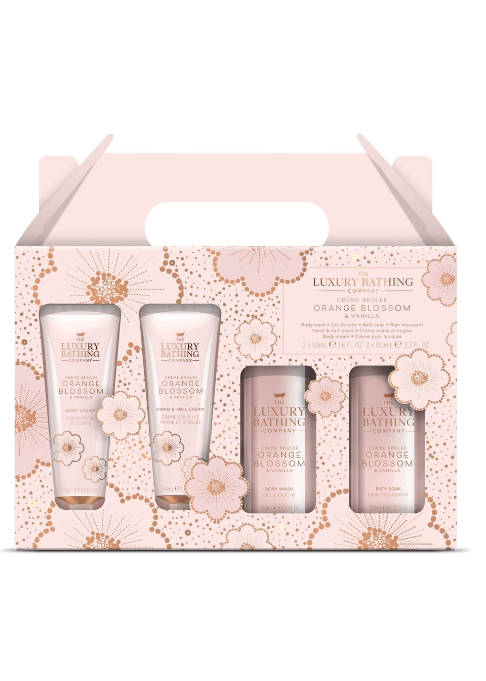 The Luxury Bathing Company Cream Top to Toe Essentials