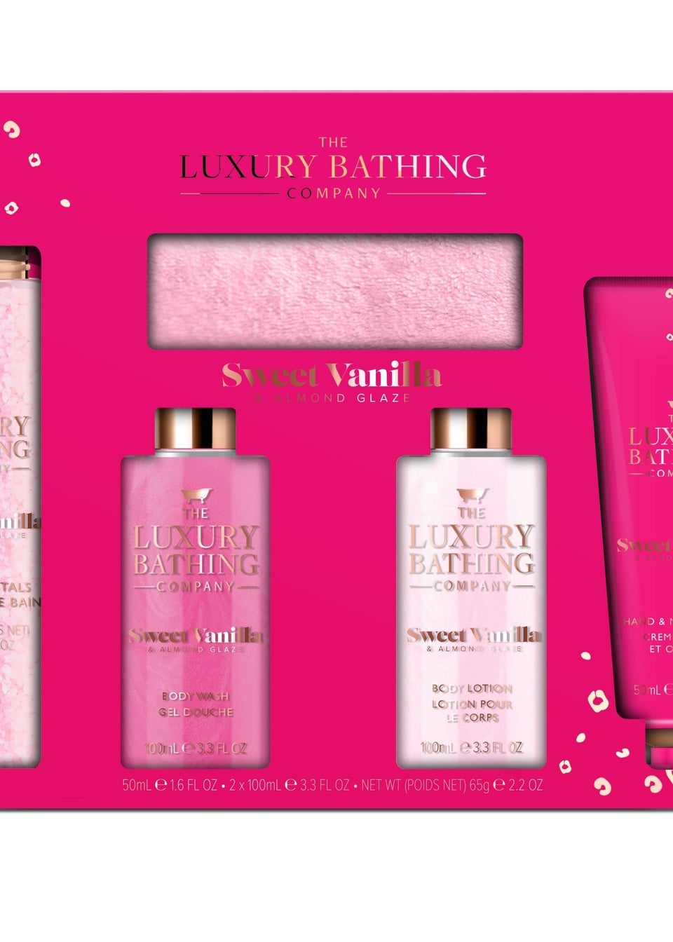 The Luxury Bathing Company Pink Ultimate Indulgence