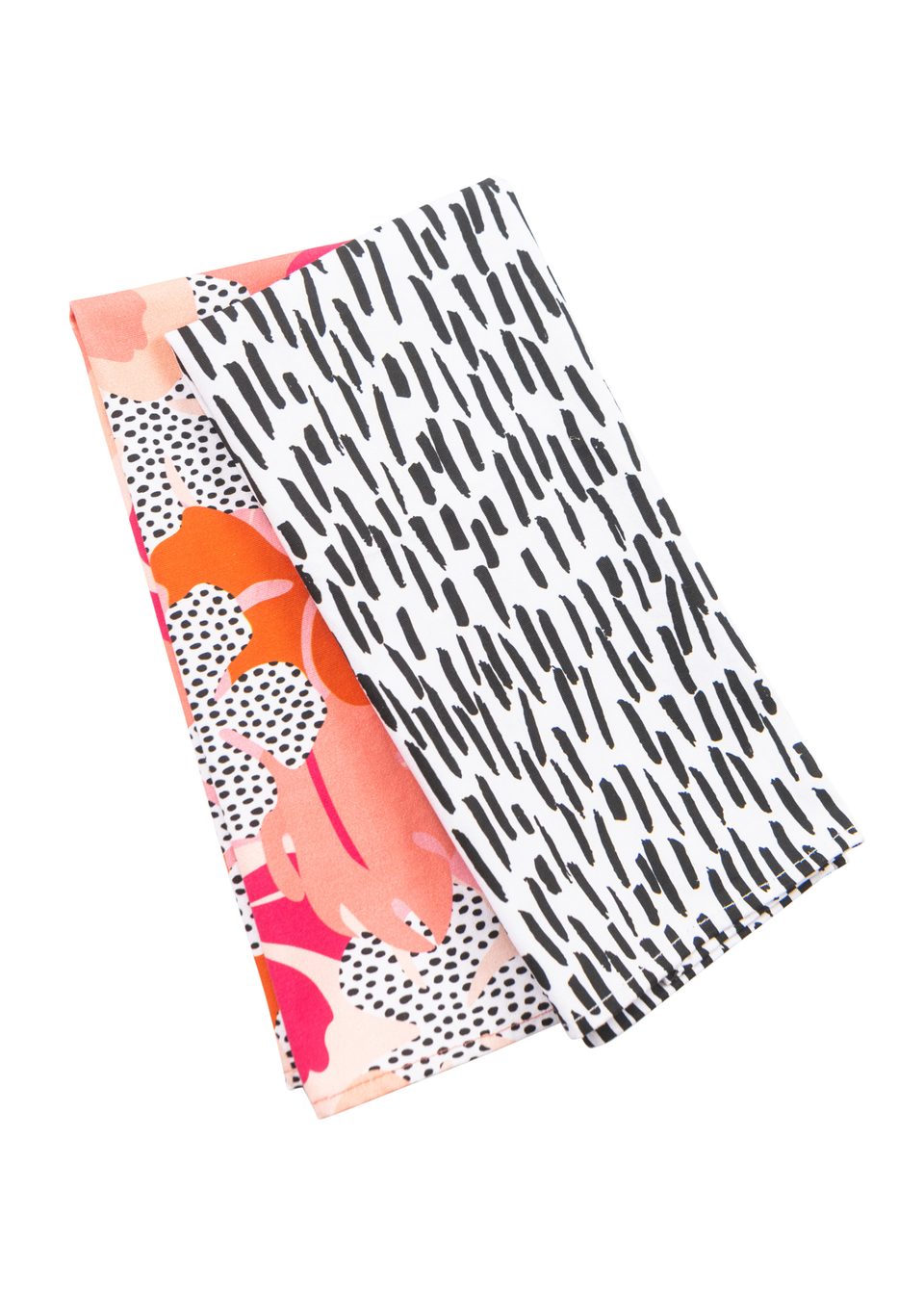 Summerhouse by Navigate Pink Tribal Fusion Tea Towels (Set of 2)