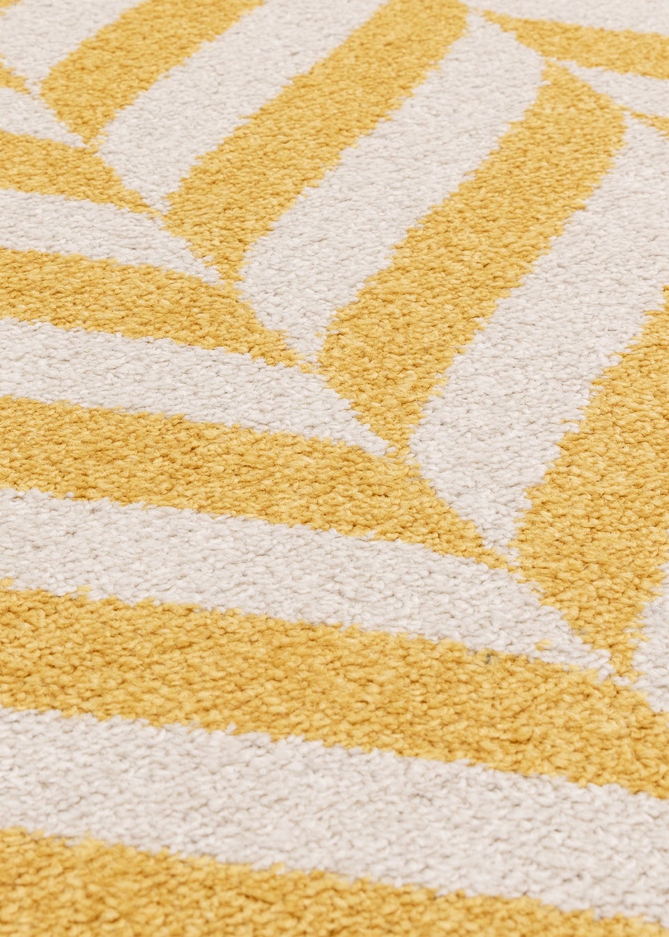 Asiatic Muse Yellow Chevron Rug