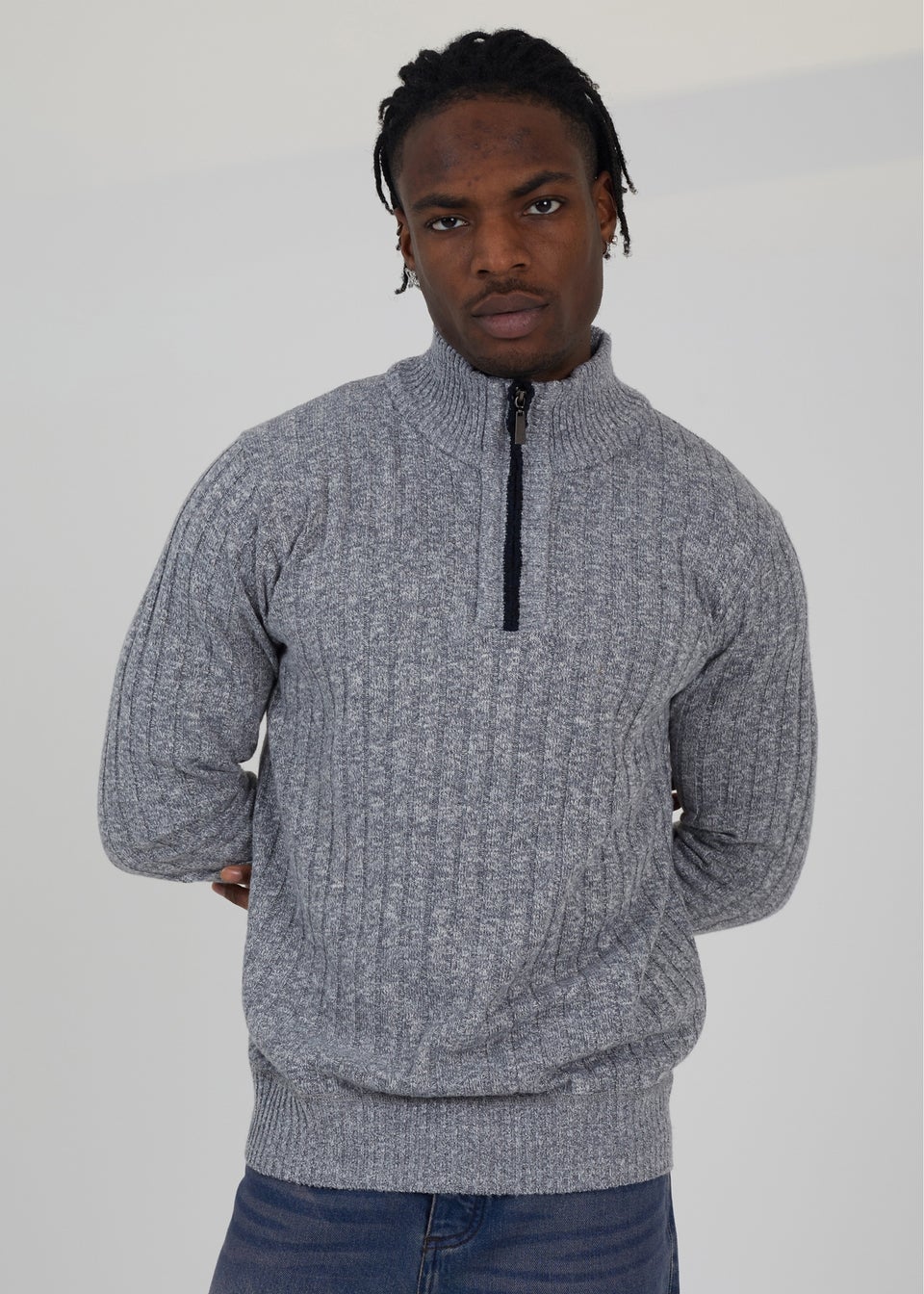 Brave soul knitted jumper cheap