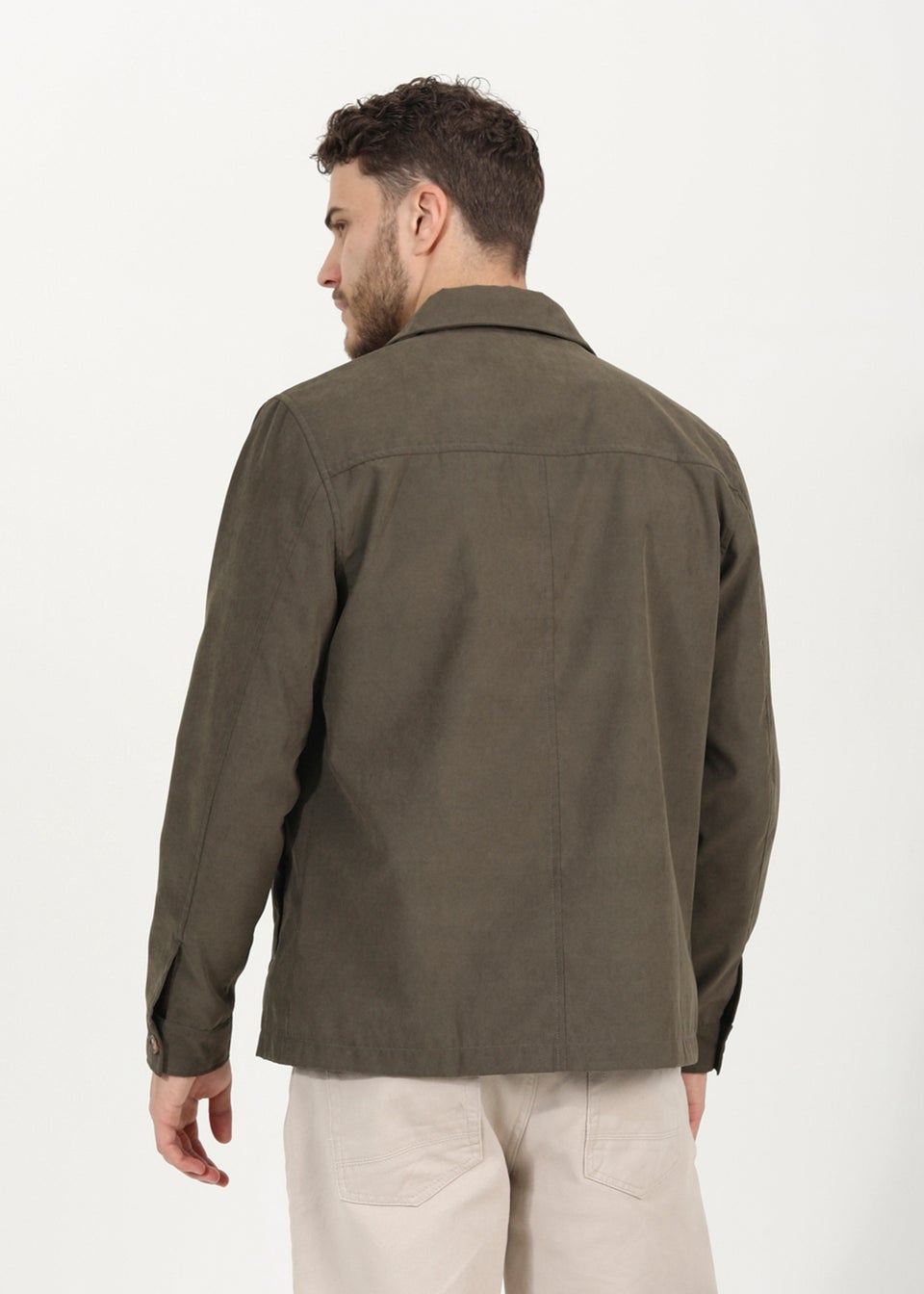 Brave Soul Khaki Button Through Shacket