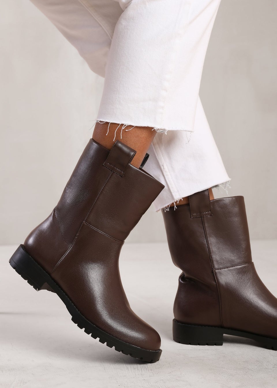 Mid wide calf boots outlet