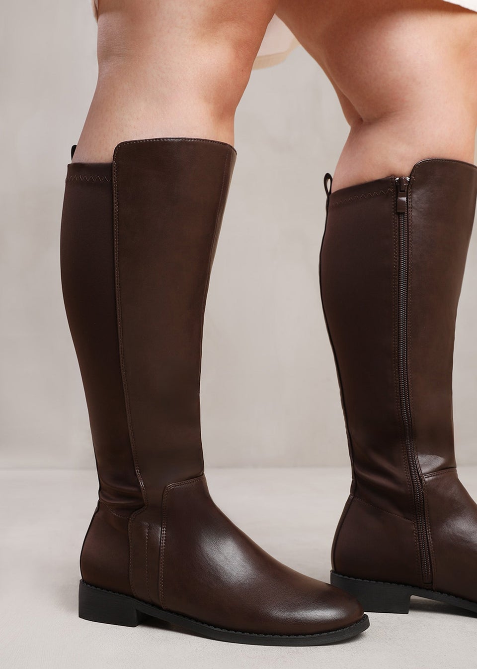 Stylish wide calf boots online