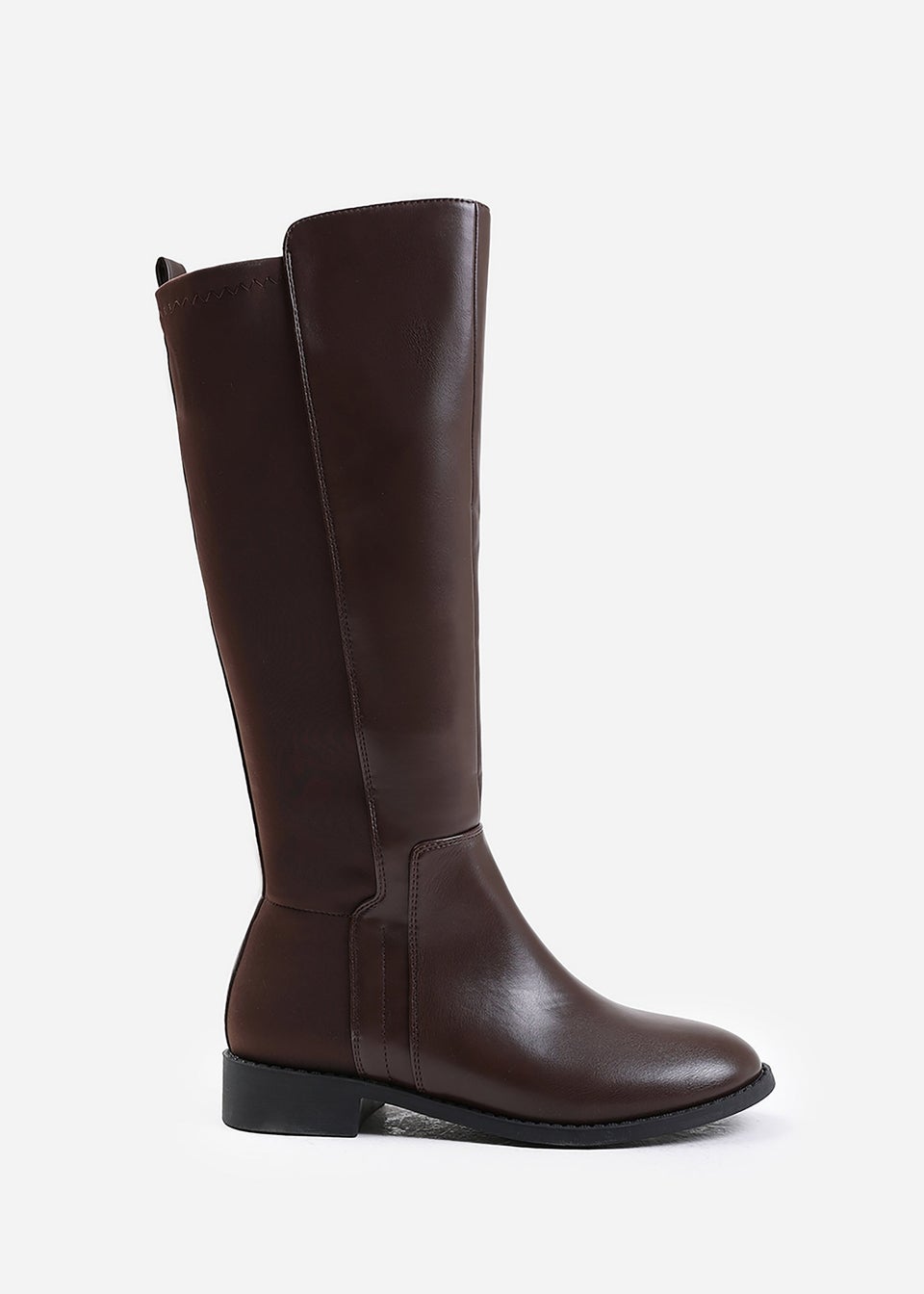 Where's That From Parker Brown Wide Calf Knee High Boots