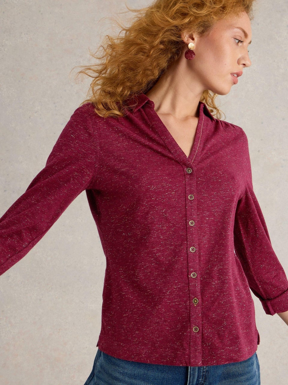 Glitzerbluse Annie