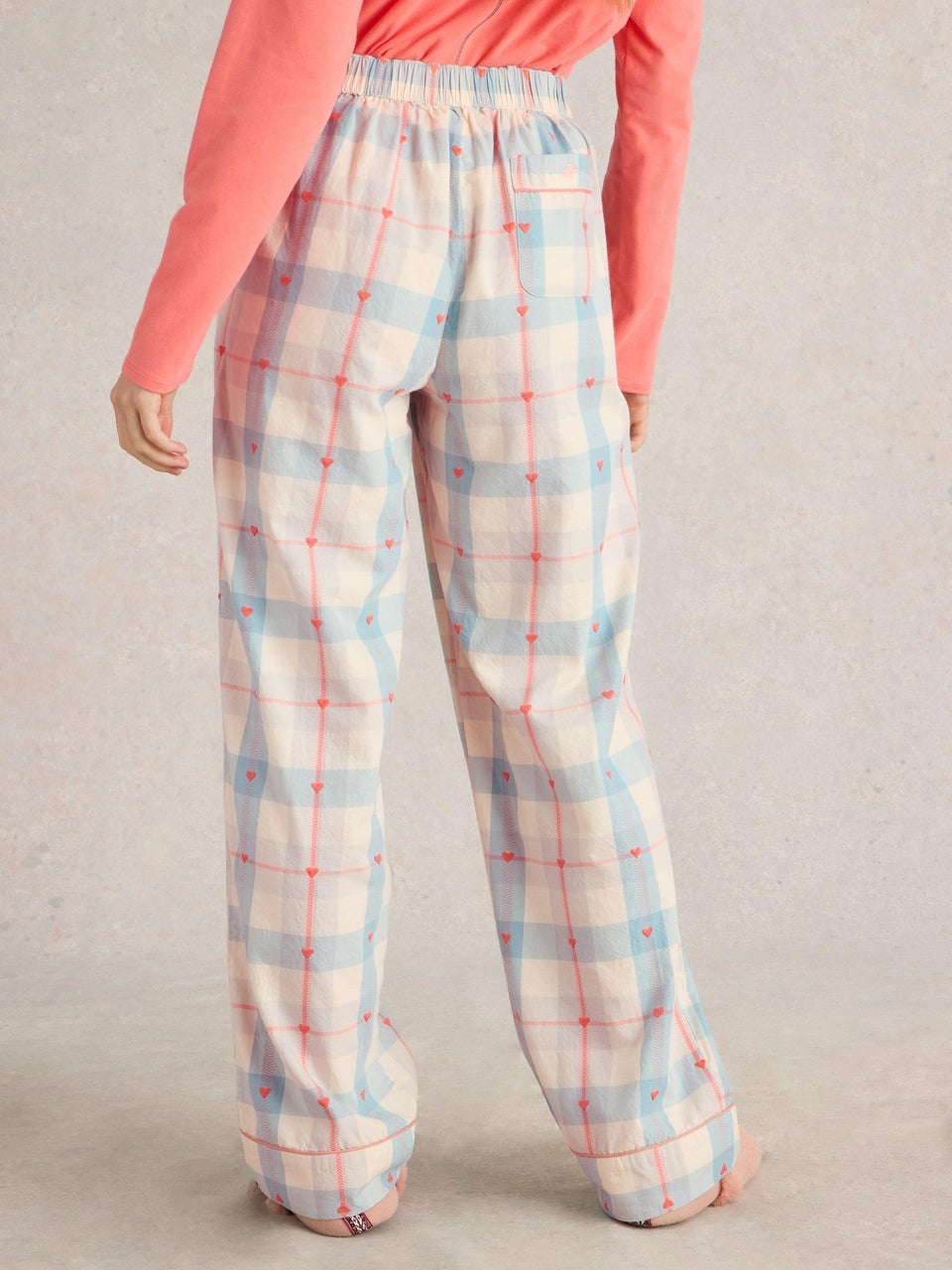 Karierte Pyjamahose Nina