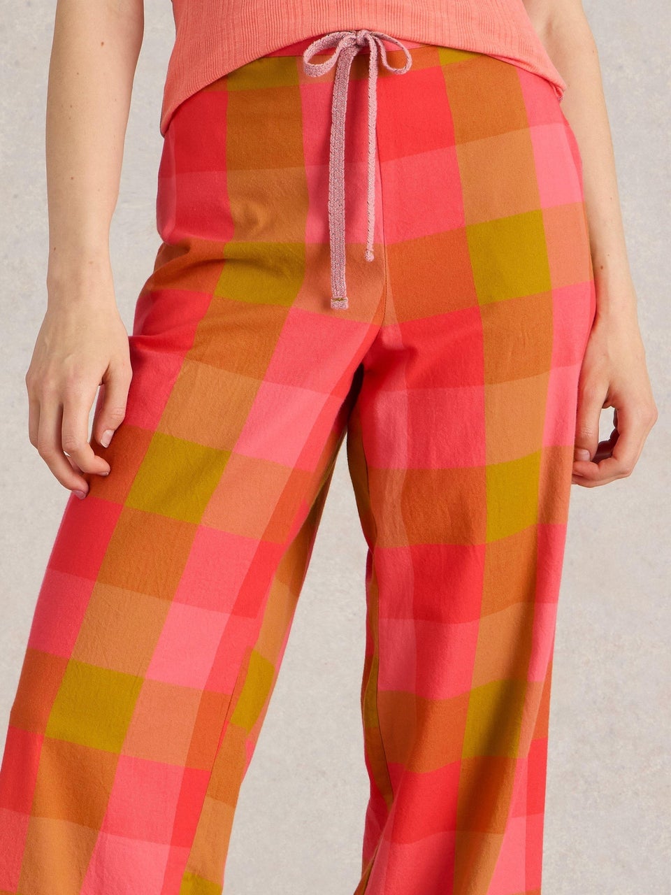 Karierte Pyjamahose Nina