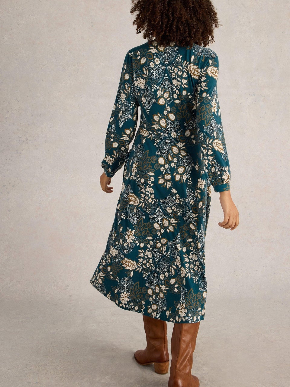 Midikleid Megan aus Jersey