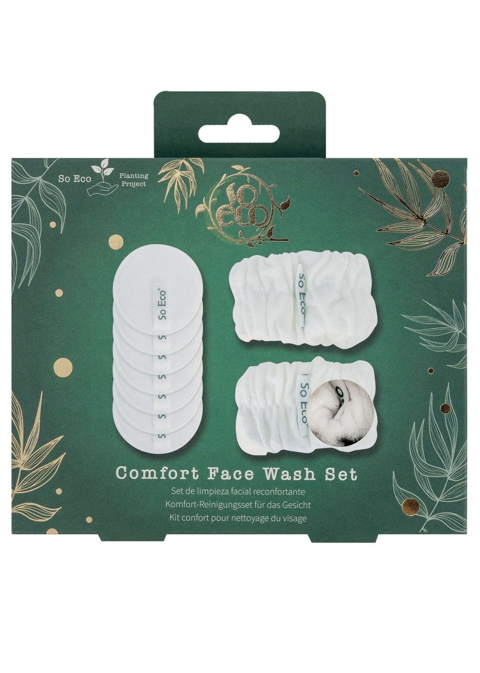 So Eco Dark Green Comfort Face Wash Set