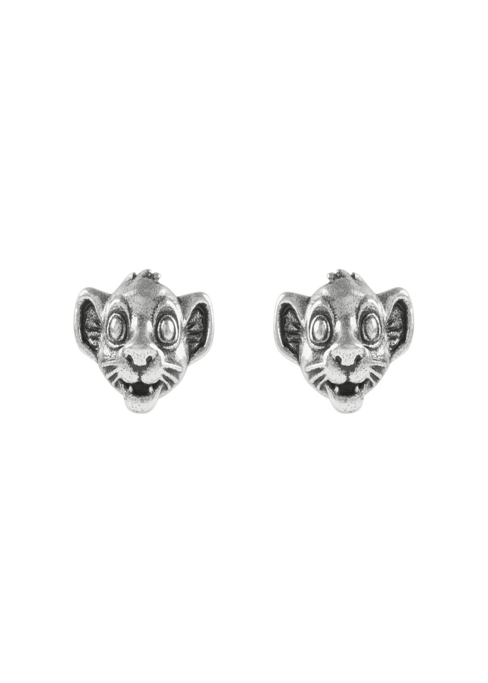 Disney 925 Silver Simba Earrings