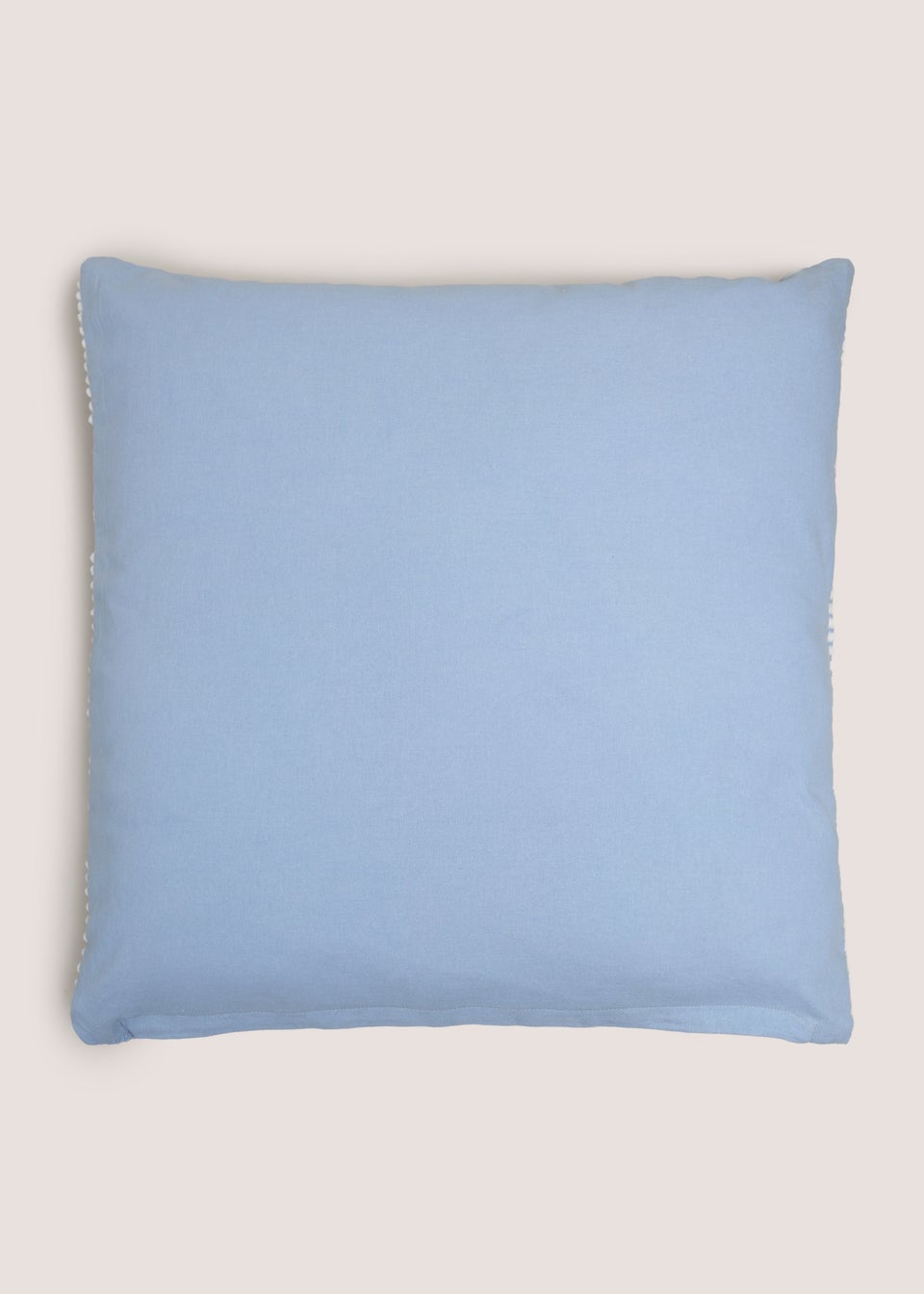Blue Bobble Stripe Cushion