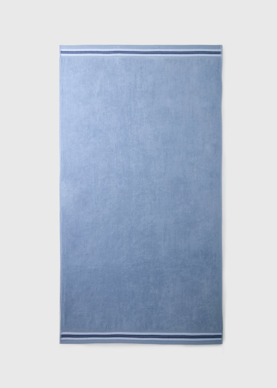 Blue Stripe Border Extra Large Towel