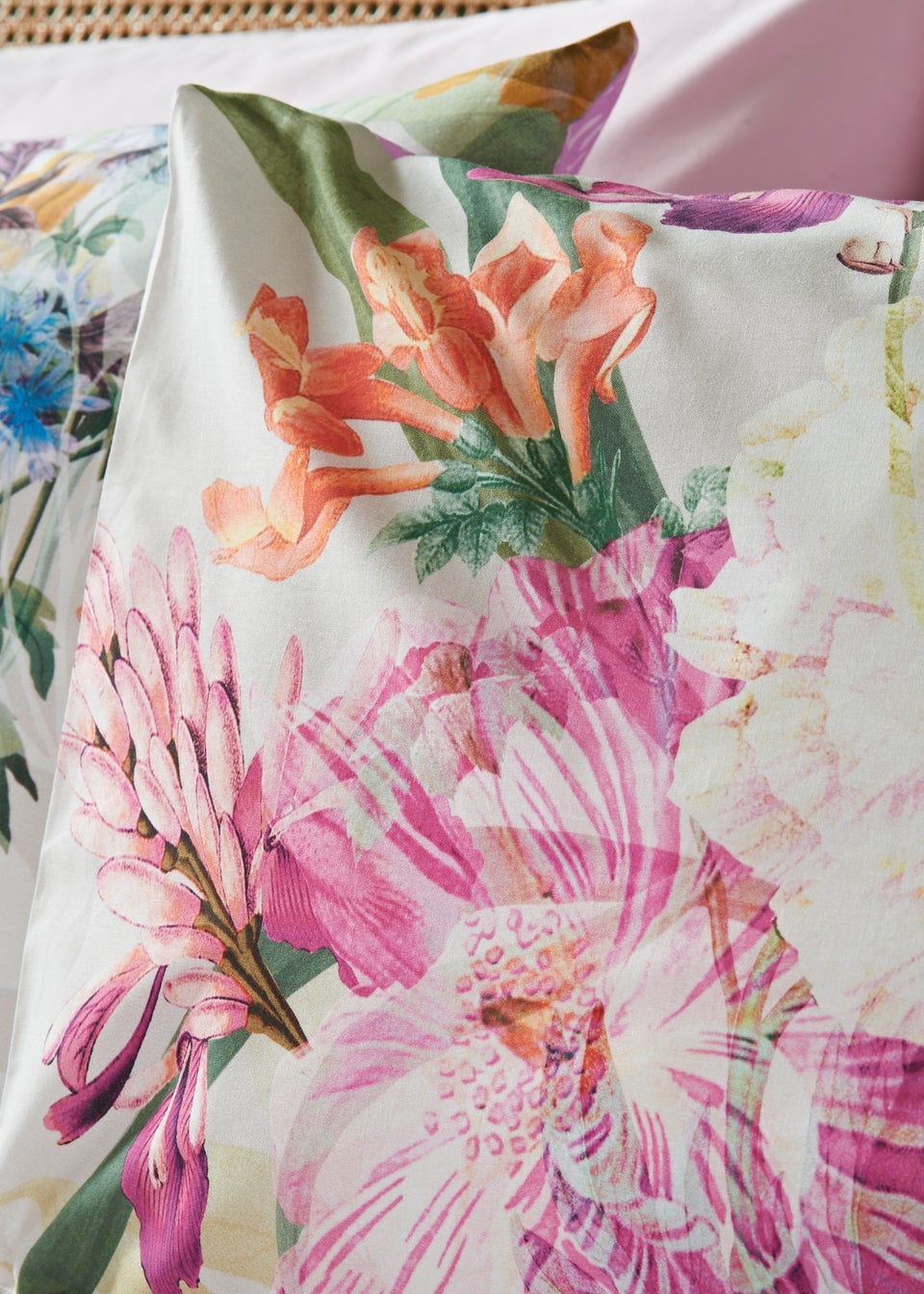 Multicolour Paradise Blooms Duvet Set