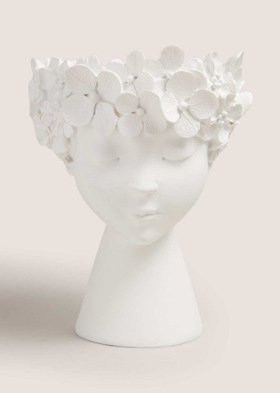 White Lady Planter Ornament