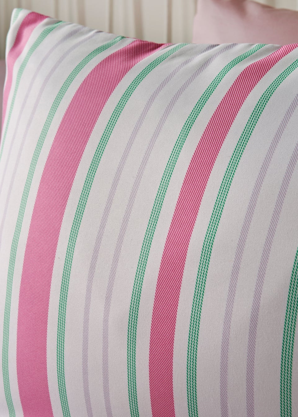 Pink Multi Stripe Duvet Set
