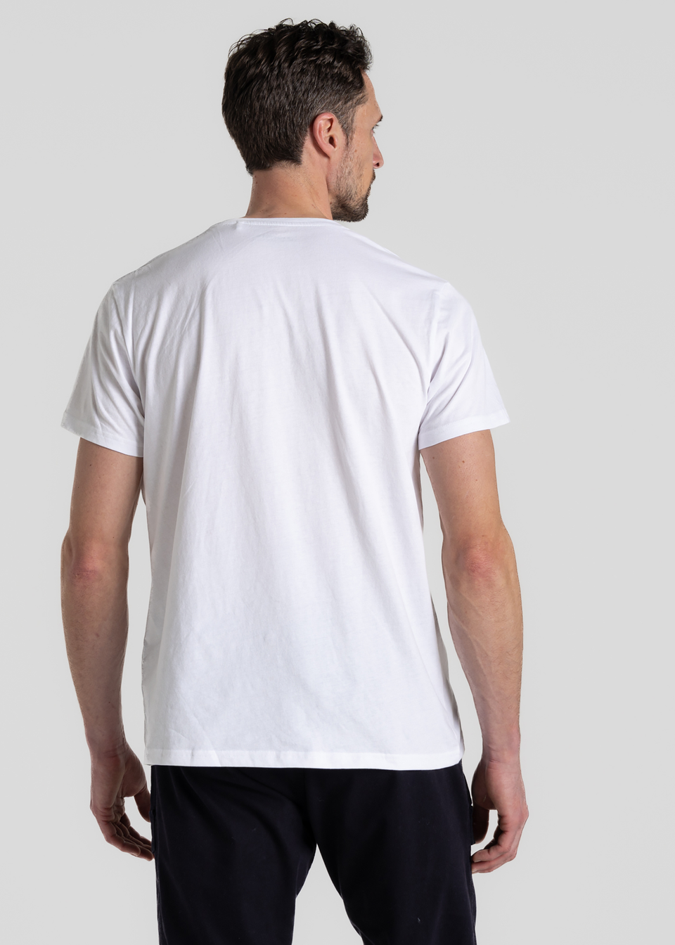 Craghoppers White Lucent Short Sleeve T-Shirt