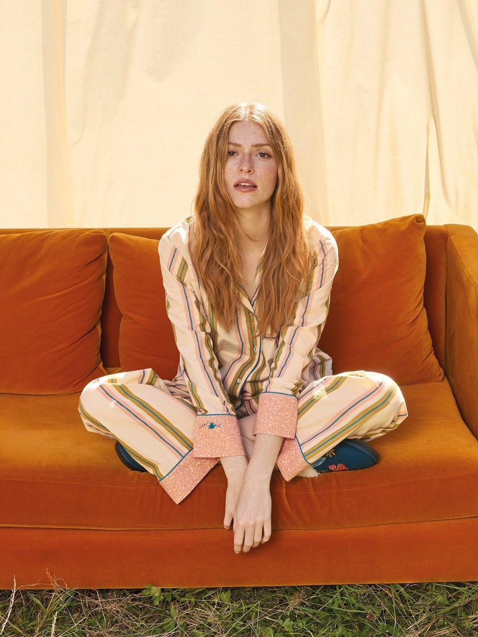 Gestreiftes Pyjamahemd Nina