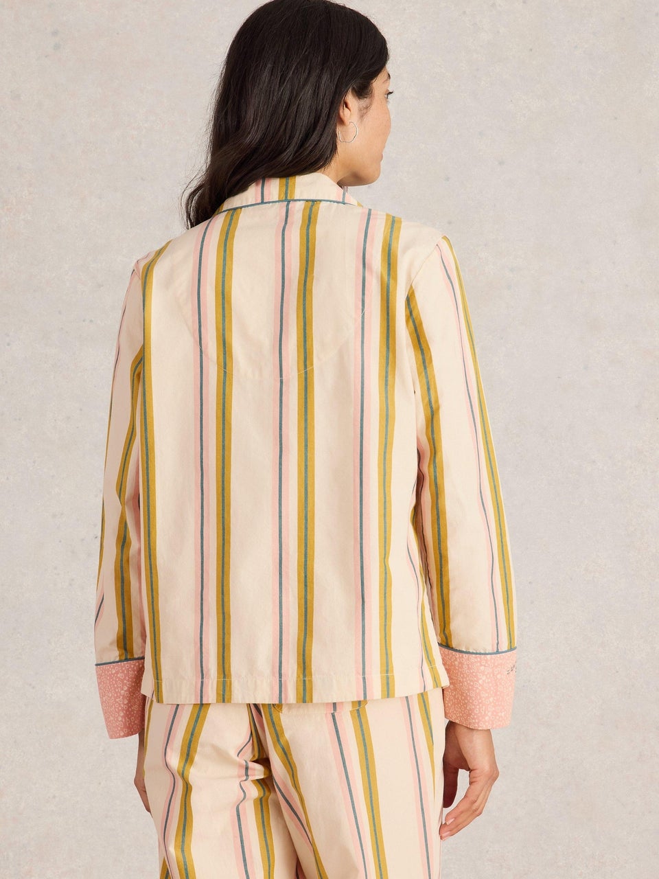Gestreiftes Pyjamahemd Nina