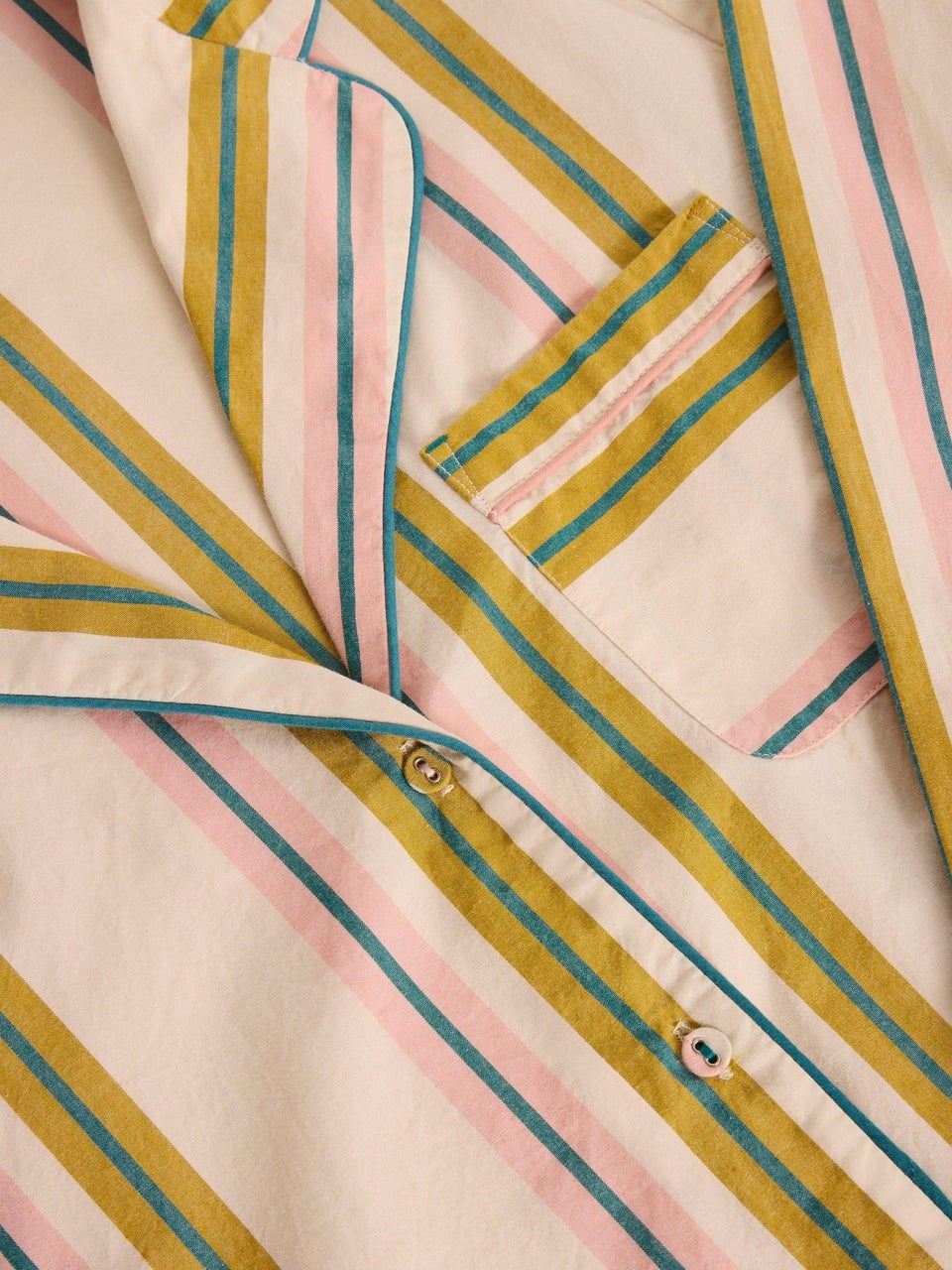 Gestreiftes Pyjamahemd Nina