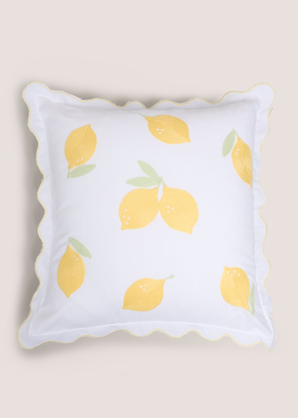 White Lemon Cushion