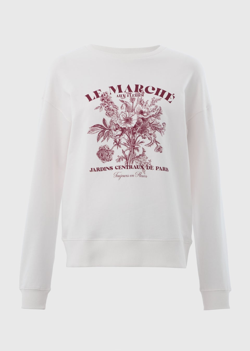 Cream Le Marche Graphic Sweatshirt