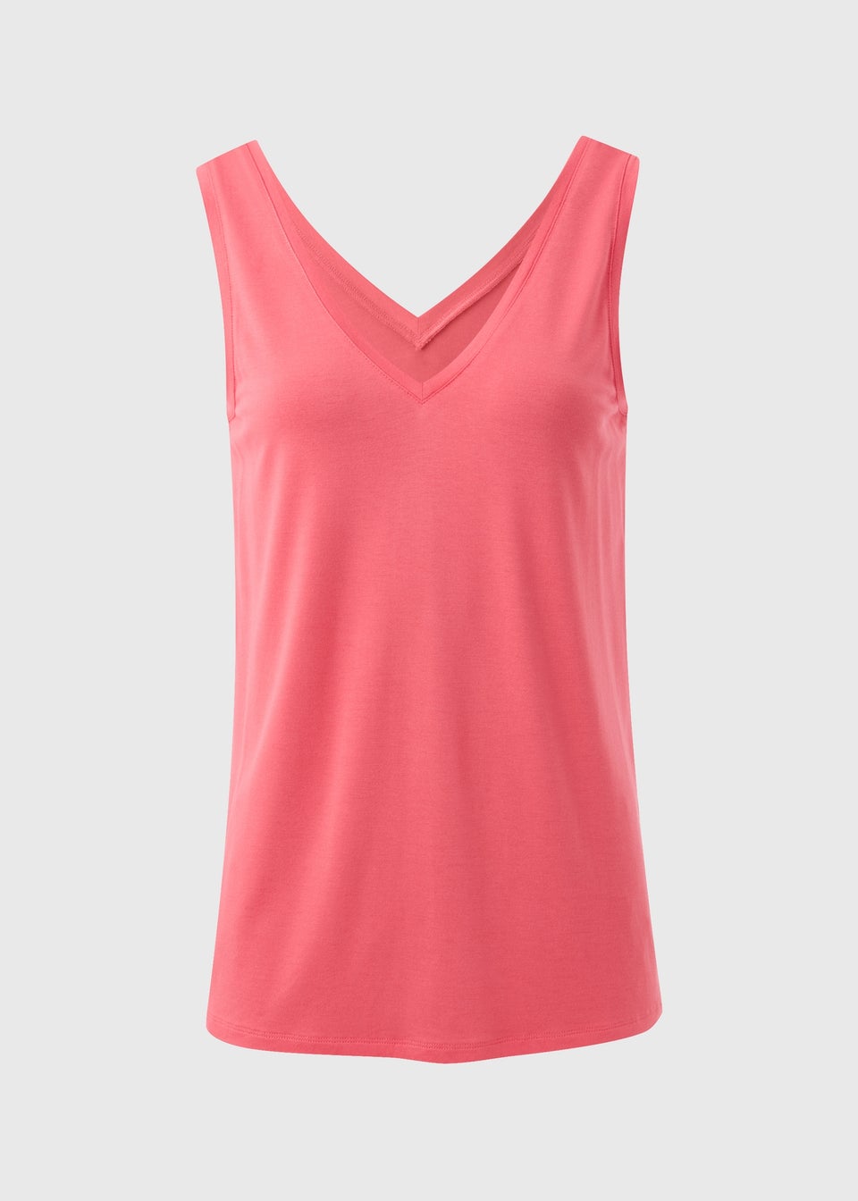 Coral V Neck Vest