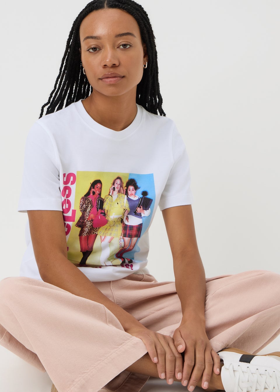 Clueless White As If T-Shirt