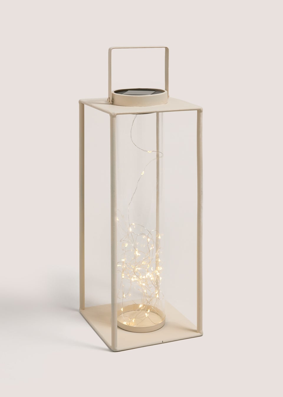 Cream Solar Lantern
