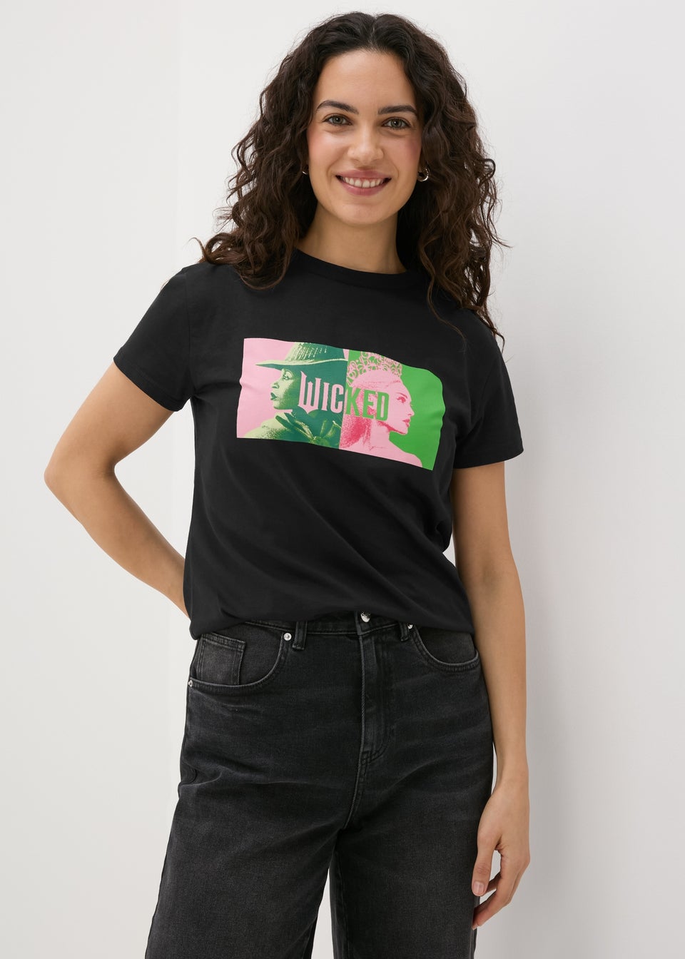 Wicked Black Elphaba & Glinda T-Shirt