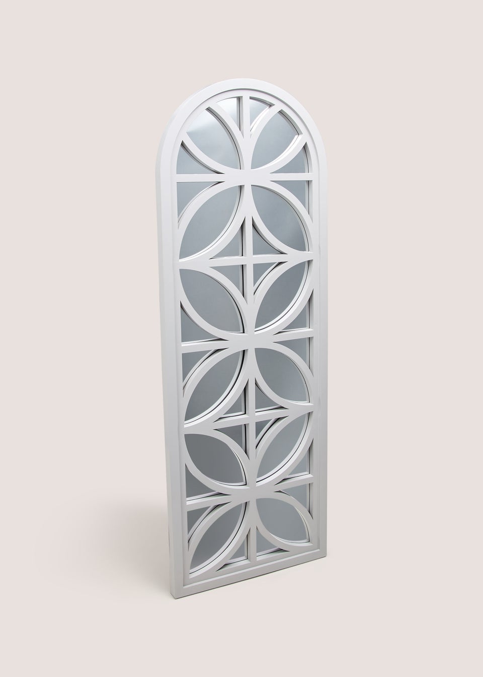 Grey Ornate Mirror
