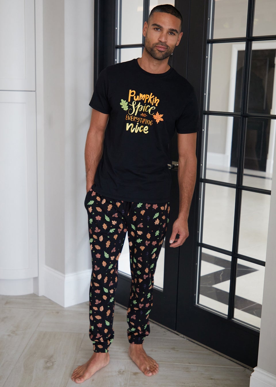 Autumn pyjamas top
