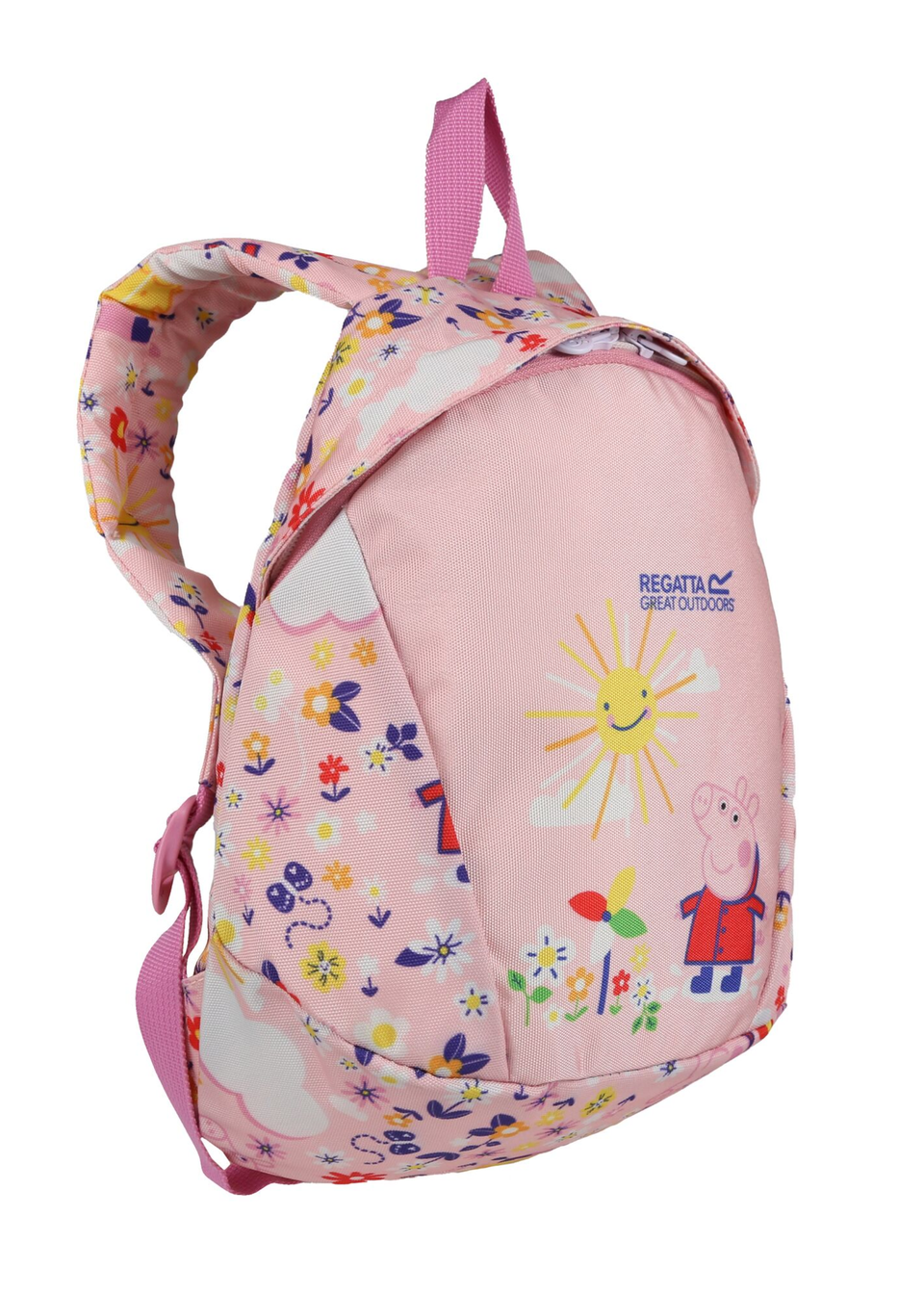 Regatta Pink Mist Floral Peppa Pig Mini Backpack Matalan