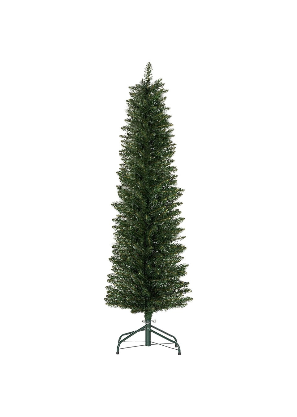 HOMCOM Artificial Pencil Christmas Tree with  Branches